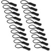 20 pk Durable Zipper Pulls Tab Cord Extension Fixer for