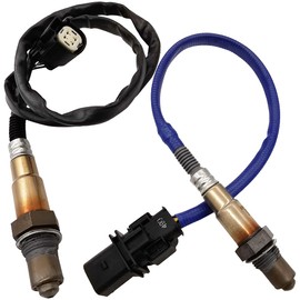 Automotive-leader 2 piezas 234-5113 234-4575 Upstream Downstream O2 Sensor de oxígeno de repuesto para Ford Focus 2.0L, 2013-2014 Ford Fusion 1.6L, 2015 Lincoln MKC 2.3L 8F9Z-9F472-H CV6 ZZZZZZ444-A