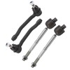 TRQ Inner and Outer Driver and Passenger Side Tie Rod