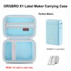 Elonbo Carrying Case for ORGBRO X1 Label Maker Machine, Portable