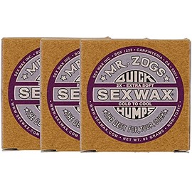 SEXWAX Wax Surfing Quick Humps 2X Purple Label Set of 3