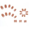 ncip07 False Nail Tip, Short, Nailtips, Cute, Plain, Simple, Self-Nail