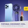Premium Portable Fan | 5-speed Turbo Airflow | Digital Display