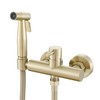 Gaosin Brushed Gold Handheld Bidet Sprayer Warm Water Bidet Hand