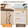 Door Bolt Extended Lock Bolt Door Additional Lock Cabinet Lock