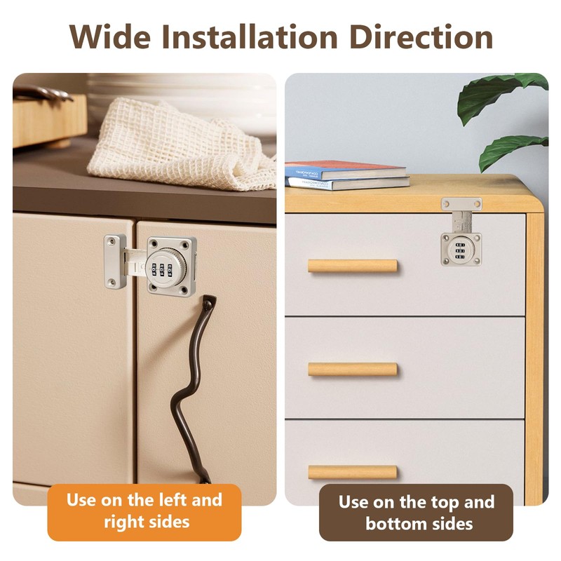 Door Bolt Extended Lock Bolt Door Additional Lock Cabinet Lock