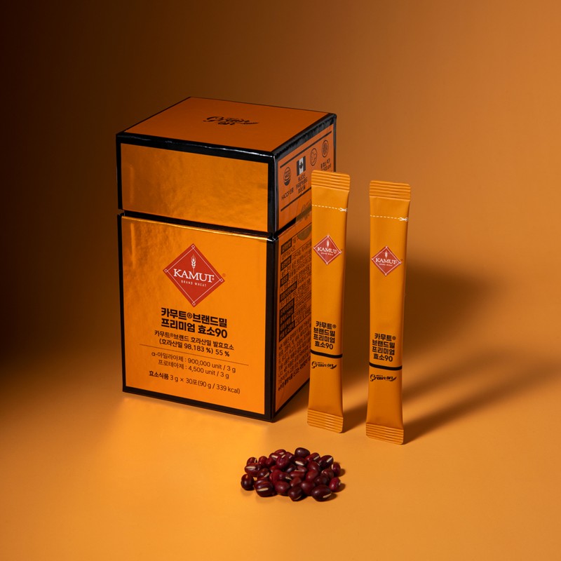 Grain On Kamut Brand Wheat Premium Enzyme 90 30 sachets,