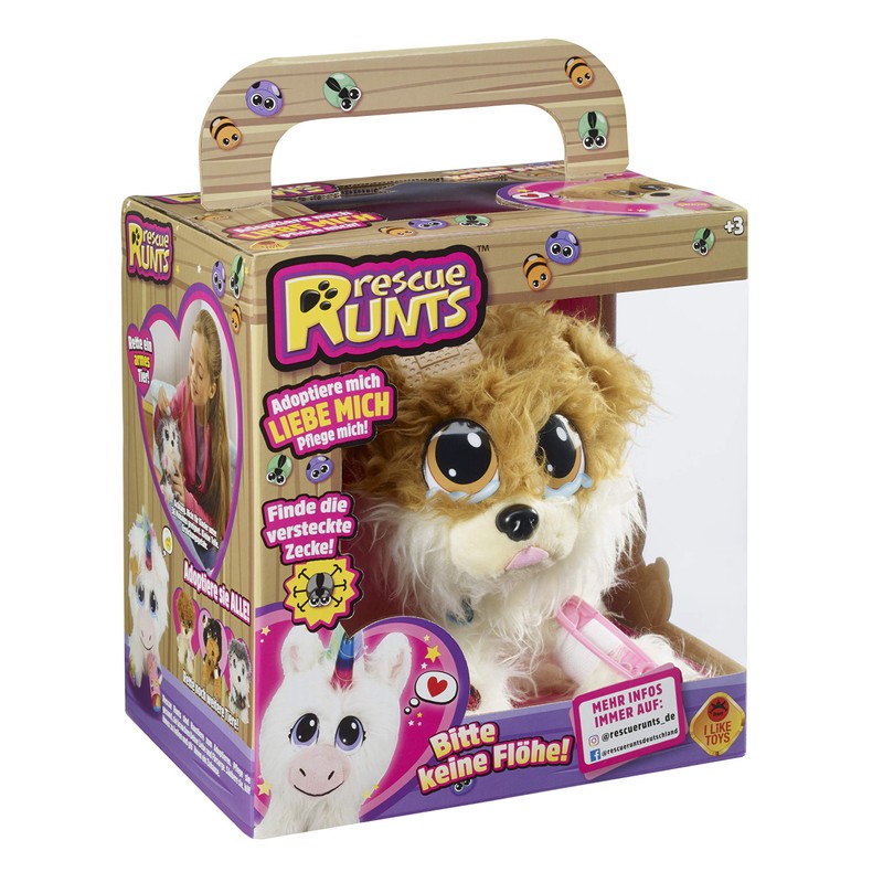 Bauer Spielwaren Rescue Runts Spitz (18012): Neglected Animals for Grooming