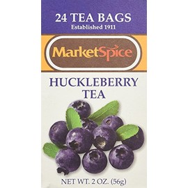 Marketspice Huckleberry Tea Bags, 2 Ounce