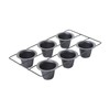 Chicago Metallic Professional 6-Cup Popover Pan with Armor-Glide Coating