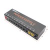 11-Channel Guitar Pedal Power Supply with Independent Short Circuit Protection