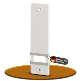 markiso® Roller shutter belt cover hole spacing 185 mm, belt winder cover assembly without belt removal, belt winder cover made of plastic in various colours for min and maxi belts