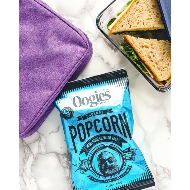 Oogie's Gourmet Popcorn | 20 Pack | Wisconsin Cheddar 1848