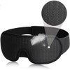 Red Purple Sleep Eye Mask Soft 3D Memory Foam Padded