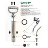 Longray Viton Gasket Kit Stainless Steel Sprayer
