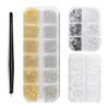 3 Boxes Nail Art Jewellery Set and 1 Magnetic Pen,