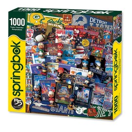 Springbok "Football Fantasy" 1000 Piece Jigsaw Puzzle