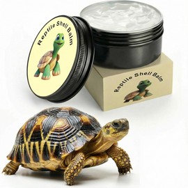 Tortoise Shell Conditioner Balm for Turtle Shell Care Ointment – Moisturizer Treatment for Dry Shell, Land Reptile Hydration Cream 2 oz