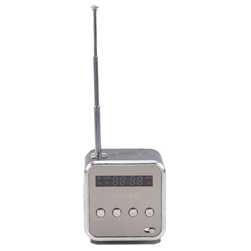 Mini Digital Speaker, Music Player, Portable Mini Speaker, FM Radio,