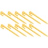 Audiofan Tent Tarp Peg Plastic 14.5cm Yellow D Set of