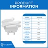 OHLECTRIC UL-Listed 13W Spiral T3 Compact Fluorescent Lamp Light Bulbs