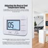 Aowel Non Programmable Thermostat for Home 2 Heat 2 Cool