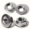 Flange Nuts without Locking Teeth (Smooth) M4 DIN 6923 Stainless