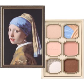 MilleFee (13 Girl with a Pearl Earring) 6-Color Painting-Inspired Eyeshadow Palette, Eye Makeup Palette