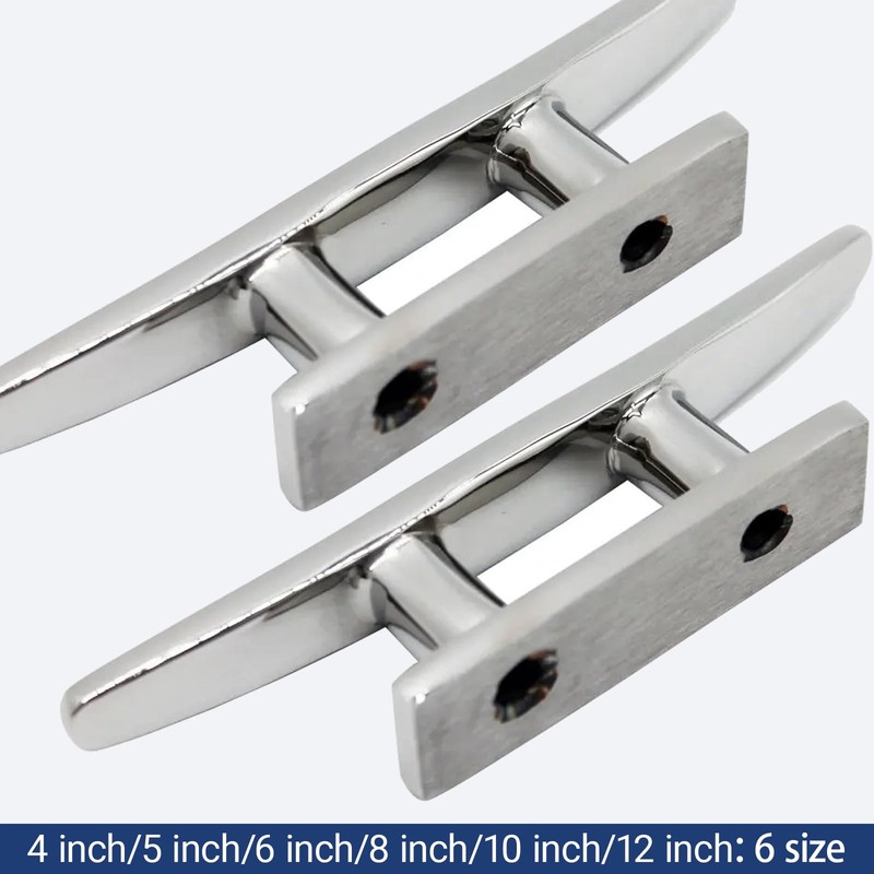 Boat Cleat Stainless Steel Marine Cleat 4 inch Dock Cleat