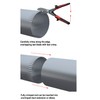 JOUNJIP 5-Blade Sheet Metal Crimper- Hand Crimper HVAC Tool for