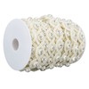 Bead Chain String Half Side Flatback DIY Imitation Pearl String
