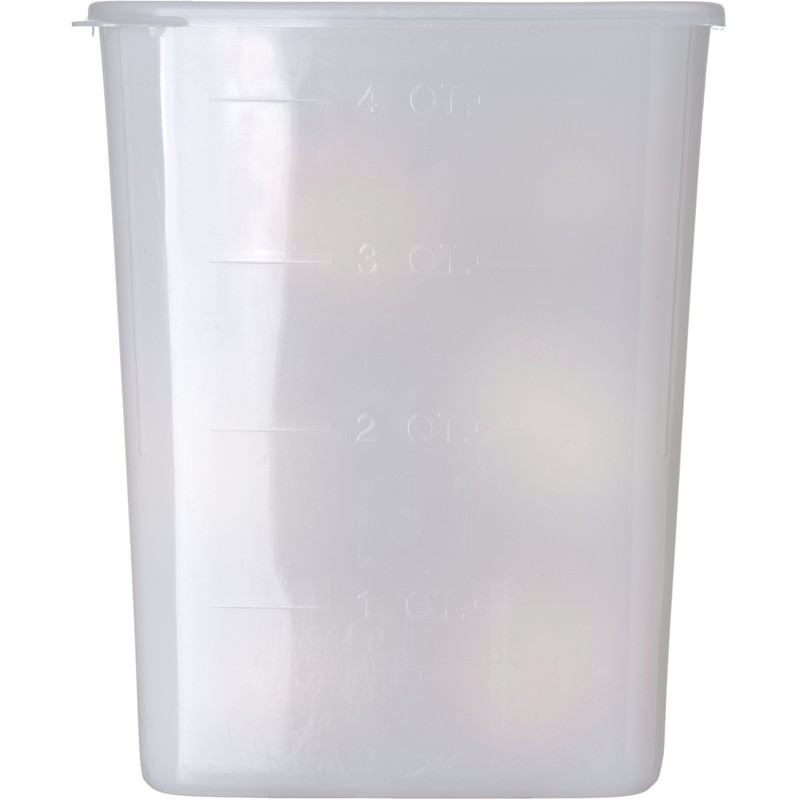 Carlisle FoodService Products Storplus Square Food Storage Container with Stackable