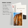 Lantern Press Rome, Italy, Colosseum (52 Playing Cards, Poker Size