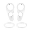 1 Pair Car Audio Speaker A-Column Tweeter Bracket Gasket for