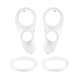 1 Pair Car Audio Speaker A-Column Tweeter Bracket Gasket for 2 Inch & 3.5 Inch 3.8 Inch Speakers Plastic Washer