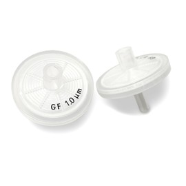 Glass Fiber (GF) Syringe Filters 25mm Diameter 1.0μm Pore Size for Pre-Filtration Filters [CASE of 100pcs] by Allpure Biotechnology