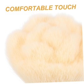 WOONEKY 1set Nail Cleaning Brushes Ergonomic Nail Art Tools for Dust Removal Small Makeup Powder Brush for Home and Travel