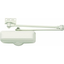 Tell Manufacturing DC100082 11186 Residential Hold Open Door Closer, Ivory