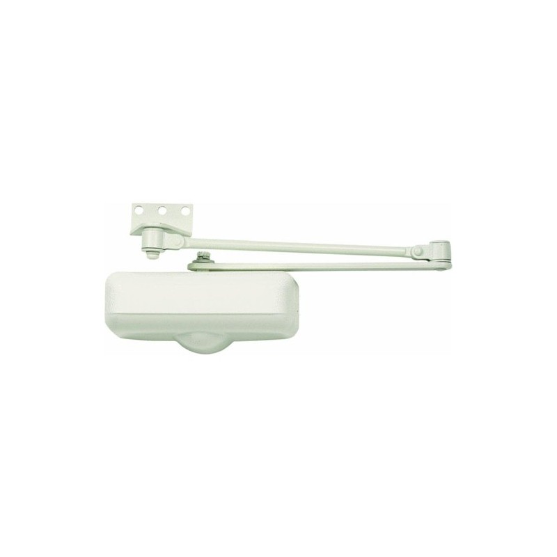 Tell Manufacturing DC100082 11186 Residential Hold Open Door Closer, Ivory