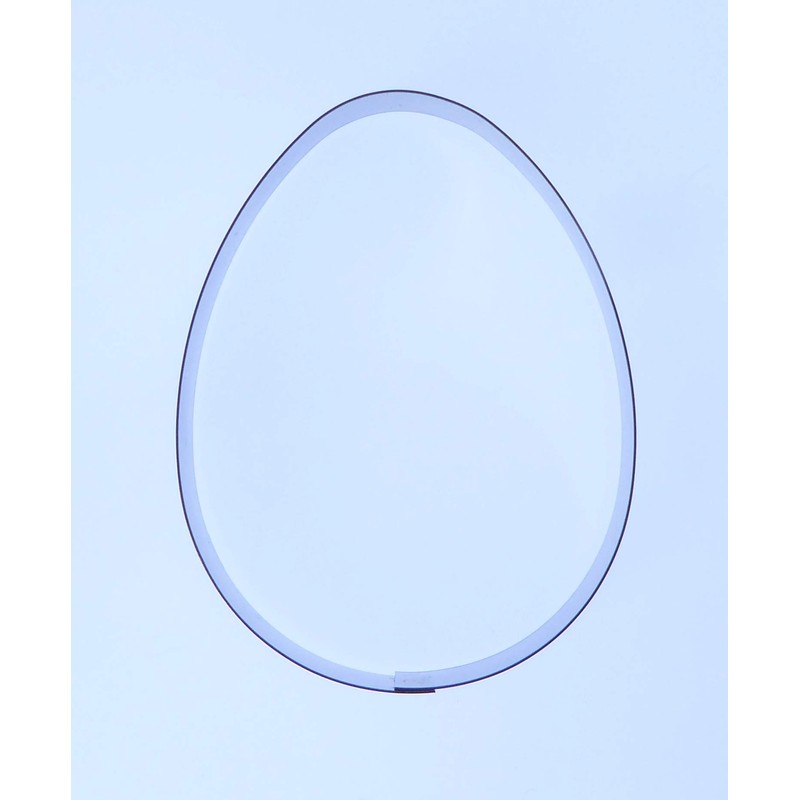 Egg Cutter Cookie Cutter 80 x 60 mm - Stainless