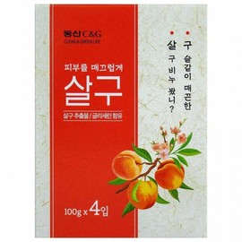 Dongsan C&G Apricot Soap 90g x 4-Pack 6ea