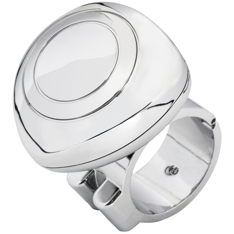 GG Grand General 80086 Chrome Plastic Steering Wheel Wheel Spinner