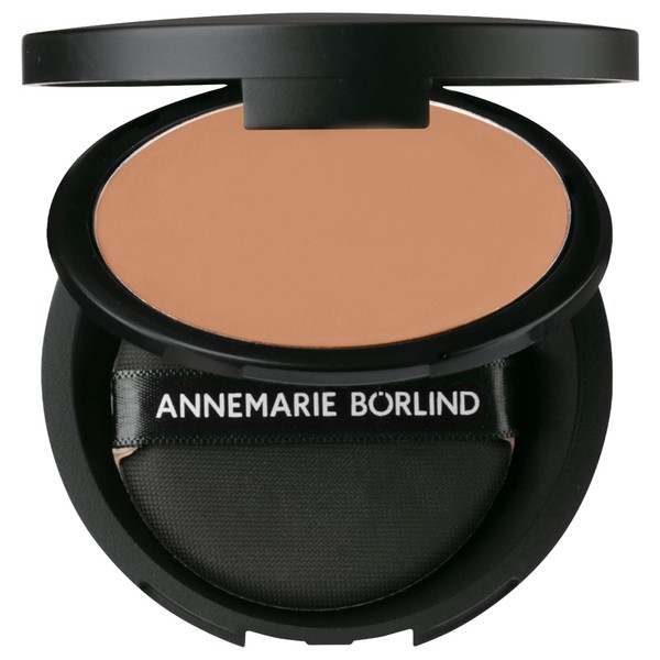 ANNEMARIE BÖRLIND TEINT EFFECTIVE NATURAL BEAUTY Compact Make-Up (10 g) - Nourishing Make-up, Ideal for Redness, Unevenness and Pigment Disorders, Calming and Irritation-Relieving, Vegan