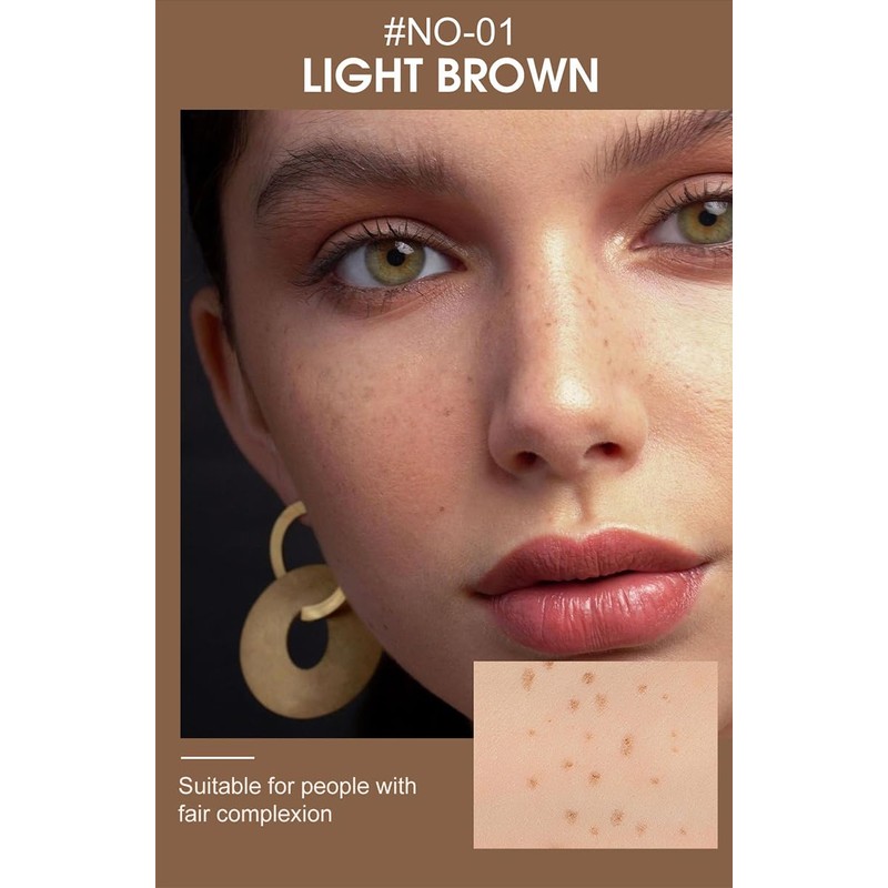 Dau Dau Freckle Pen 4 Colors Available, Natural Lifelike Freckle