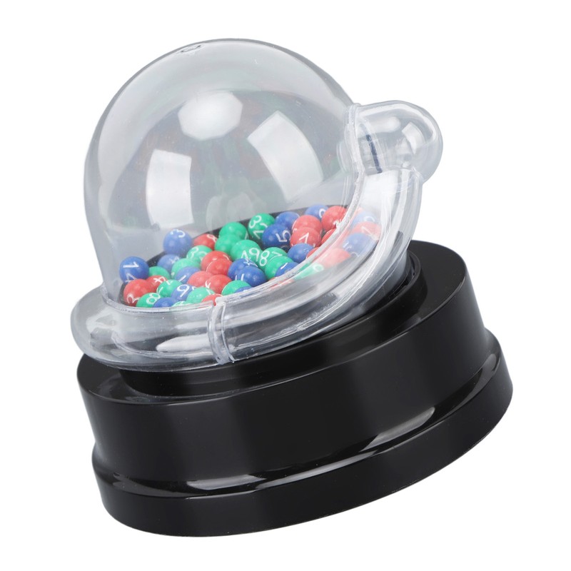 Electric Shake Lucky Ball Machine Mini Lottery Machine Portable Fortunate