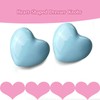 Mimhooy 4 Pack Sky Blue Ceramic Drawer Knobs Decorative Cabinet