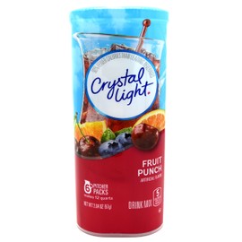 Crystal Light Fruit Punch Drink Mix, 12-Quart Canister (Pack Of 3)