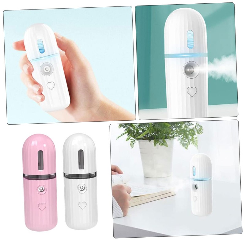 BIUDECO Moisturizing Face Mist Sprayer Kit Wrinkle Remover Device Portable