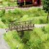 Static Grass Tuft,32 PCS Model Grass Tufts Terrain Resin Static