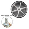 sourcingmap 40mm x 6mm Aluminium Alloy Potentiometer Knob Mini Cap